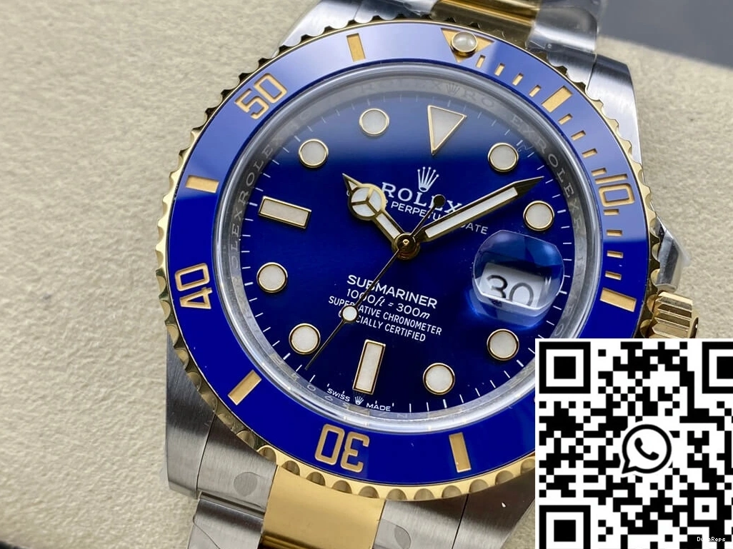 41MM Rolex Submariner M126613LB-0002 Factory Yellow Gold Clean 0331